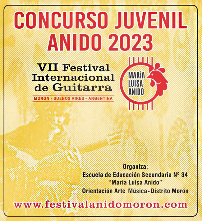 Ganadores Concurso Juvenil Anido 2023 / Moronenses mejor clasificados